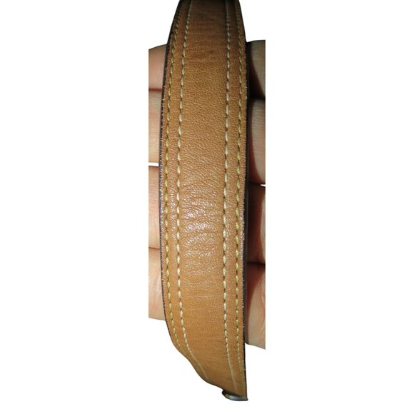 Coach 2005 Tan Leather Mini Baguette Hobo Satchel Bag 8A64 - Picture 5 of 15